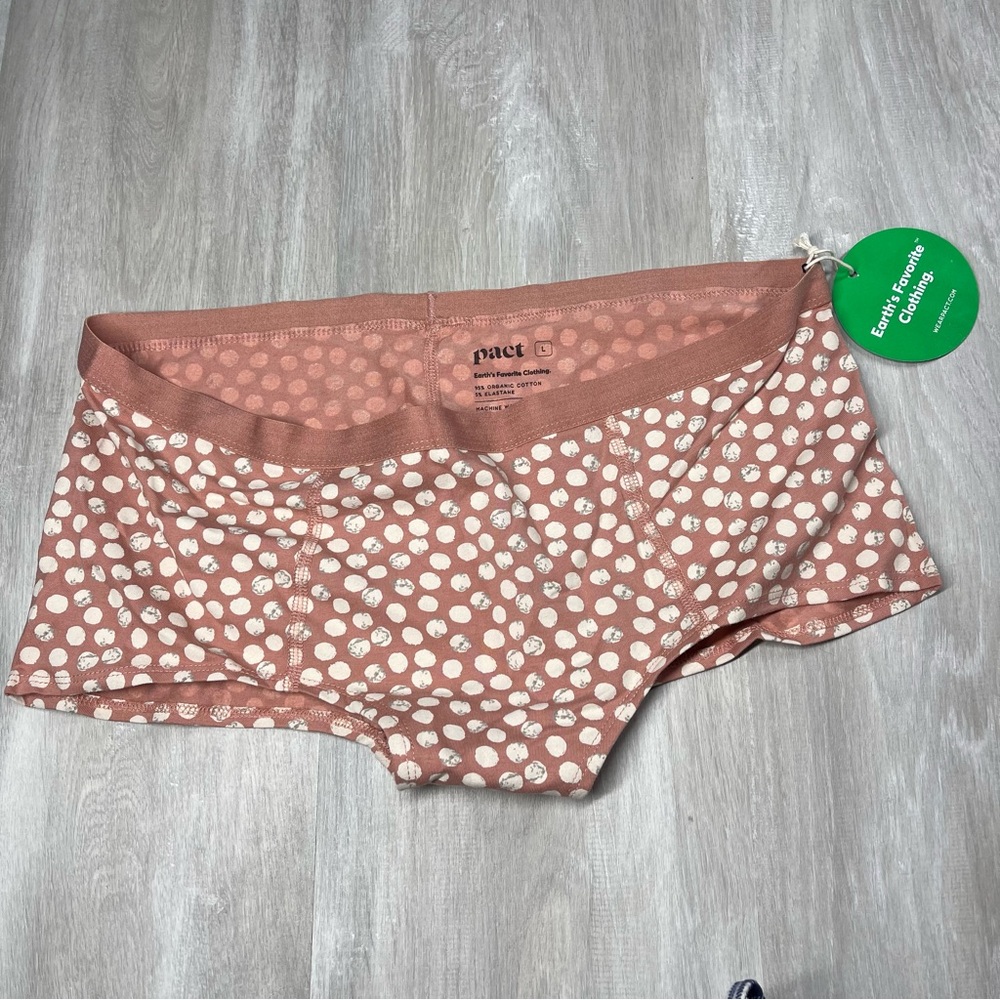 PACT Women's Polka Dot Intimate Shorts